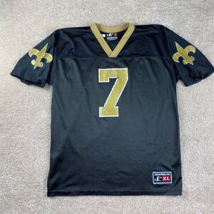 Vintsge 90s Logo Athletic New Orleans Saints Danny Wuerffel 7 Football Jersey